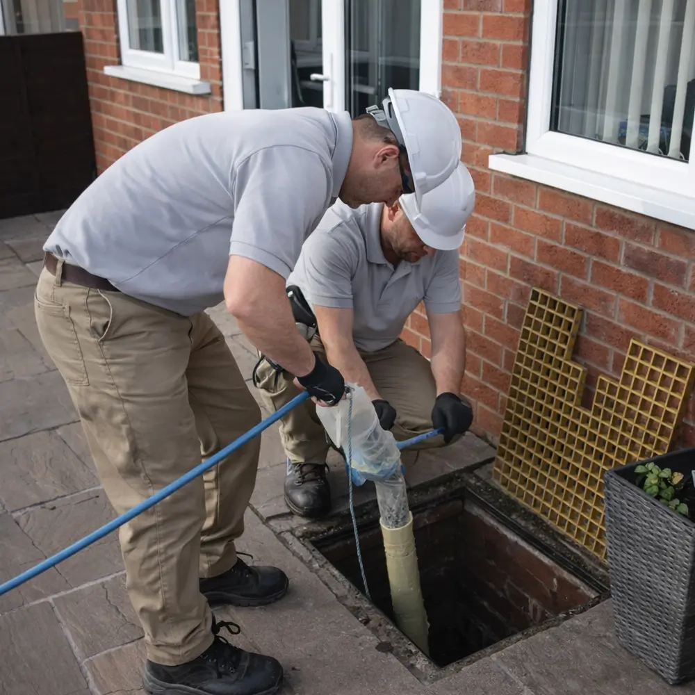 Blocked drain repair service in Croydon